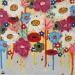 Painting HAPPY FLOWERS by Mam | Painting Pop-art Landscapes Pop icons Nature Acrylic