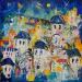 Painting Majorelle by Bastide d´Izard Armelle | Painting Abstract