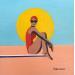Peinture In the sun par Trevisan Carlo | Tableau Figuratif Sport Huile