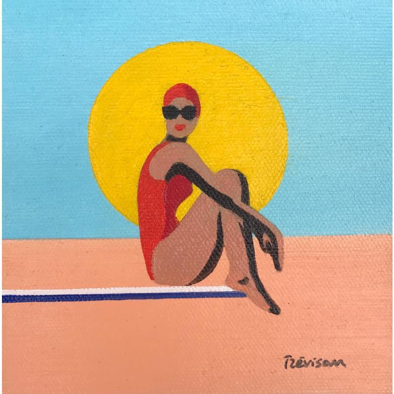 Gemälde In the sun von Trevisan Carlo | Gemälde Figurativ Sport Öl