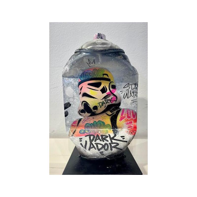 Skulptur Clone 23 von Kedarone | Skulptur Pop-Art Pop-Ikonen Graffiti Acryl