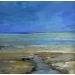 Gemälde Horizon von Dessein Pierre | Gemälde Figurativ Marine Öl