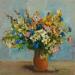 Painting F4006 Bouquet Champêtre by Malynovska Iryna | Painting Impressionism Nature Oil