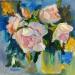 Peinture F4004 Délicatesse Florale par Malynovska Iryna | Tableau Impressionnisme Nature Huile