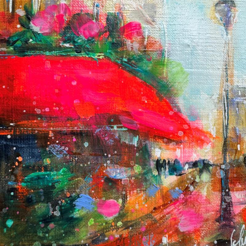 Painting Paris 13eme by Solveiga | Painting Acrylic