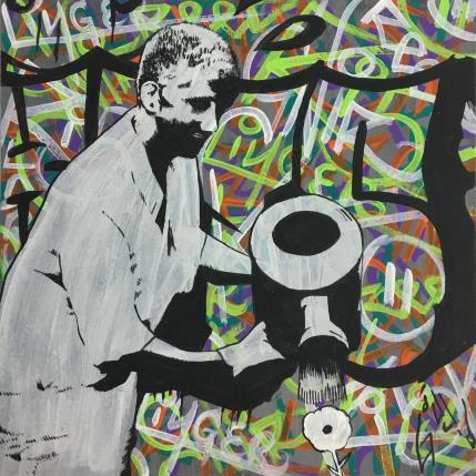 Gemälde green light von Di Vicino Gaudio Alessandro | Gemälde Street art Acryl, Graffiti Alltagsszenen