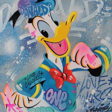 Painting Donald the best by Kedarone | Painting Pop-art Acrylic, Graffiti Pop icons