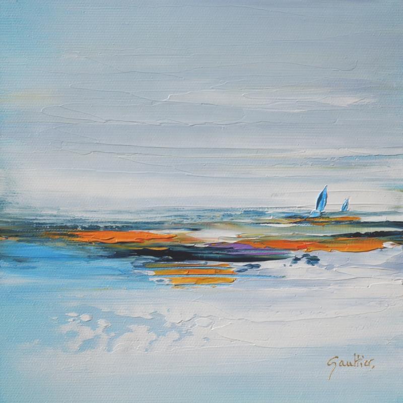 Gemälde Evasion von Gaultier Dominique | Gemälde Figurativ Marine Öl
