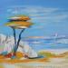 Painting Balade en mer by Gaultier Dominique | Painting Figurative Marine Oil