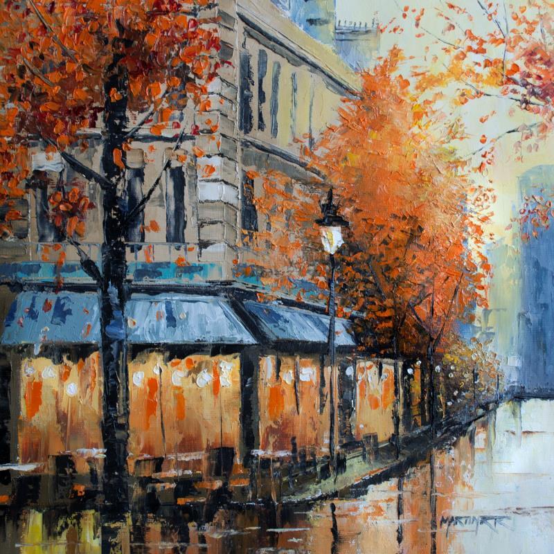 Painting La esquina by Rodriguez Rio Martin | Painting Impressionism Urban Oil
