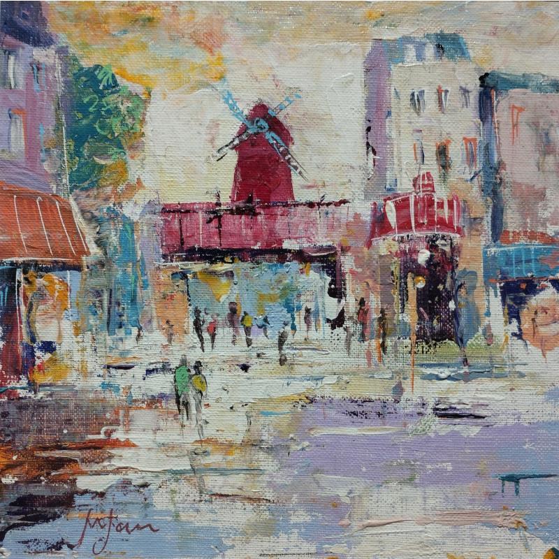 Painting Pigalle by Yavru Irfan | Painting Figurative Oil