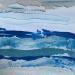 Painting Carré d'un été à Nice 6 by CMalou | Painting Subject matter Minimalist Sand