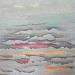 Gemälde Carré Zen 8 von CMalou | Gemälde Materialismus Minimalistisch Sand