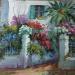 Painting Entrada de la casa by Cabello Ruiz Jose | Painting Impressionism Life style Oil