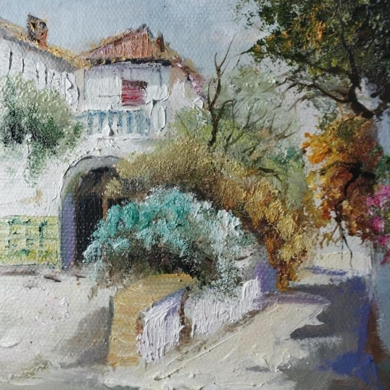 Painting  Camino de casa by Cabello Ruiz Jose | Painting Impressionism Life style Oil