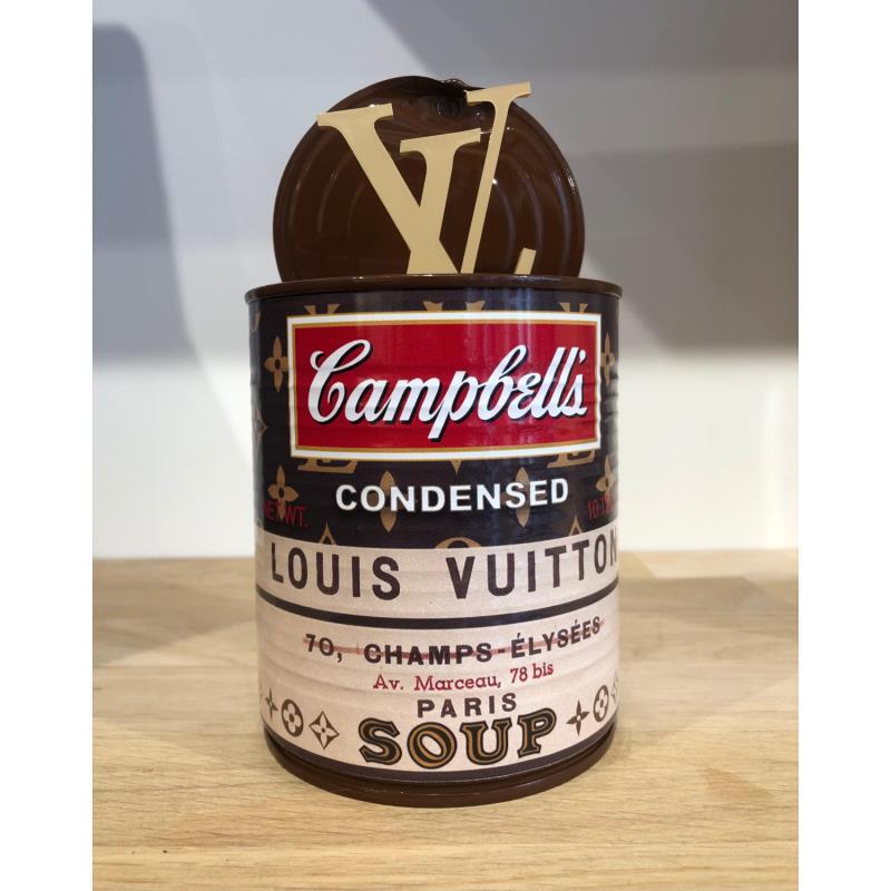 Sculpture Campbell's Vuitton par TED | Sculpture Pop-art Icones Pop