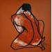 Painting Renaissance by Chaperon Martine | Painting Figurative Nude Acrylic