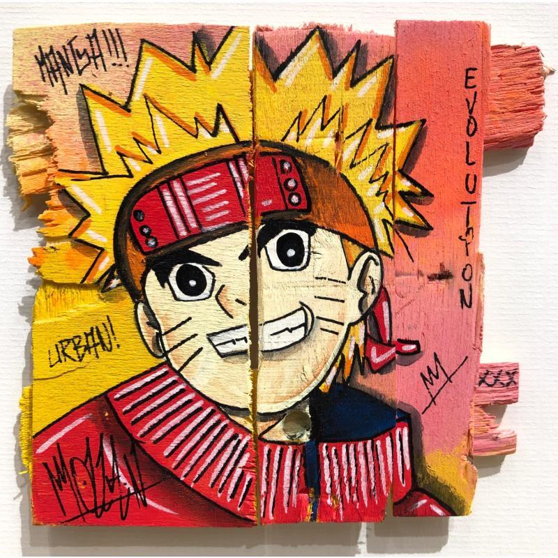 Painting Manga by Molla Nathalie  | Painting Pop-art Acrylic, Posca Pop icons