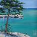 Painting Balade à Cassis by Guillet Jerome | Painting Figurative Oil