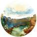Gemälde 1859-BRONZE AGE von Depaire Silvia | Gemälde Abstrakt Landschaften Minimalistisch Acryl
