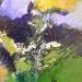 Peinture Osons ! par Dupetitpré Roselyne | Tableau Abstrait Minimaliste Acrylique