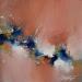 Painting Douceur by Dupetitpré Roselyne | Painting Abstract Minimalist Acrylic