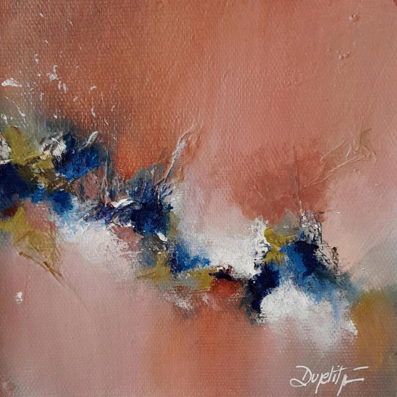 Painting Douceur by Dupetitpré Roselyne | Painting Abstract Acrylic Minimalist