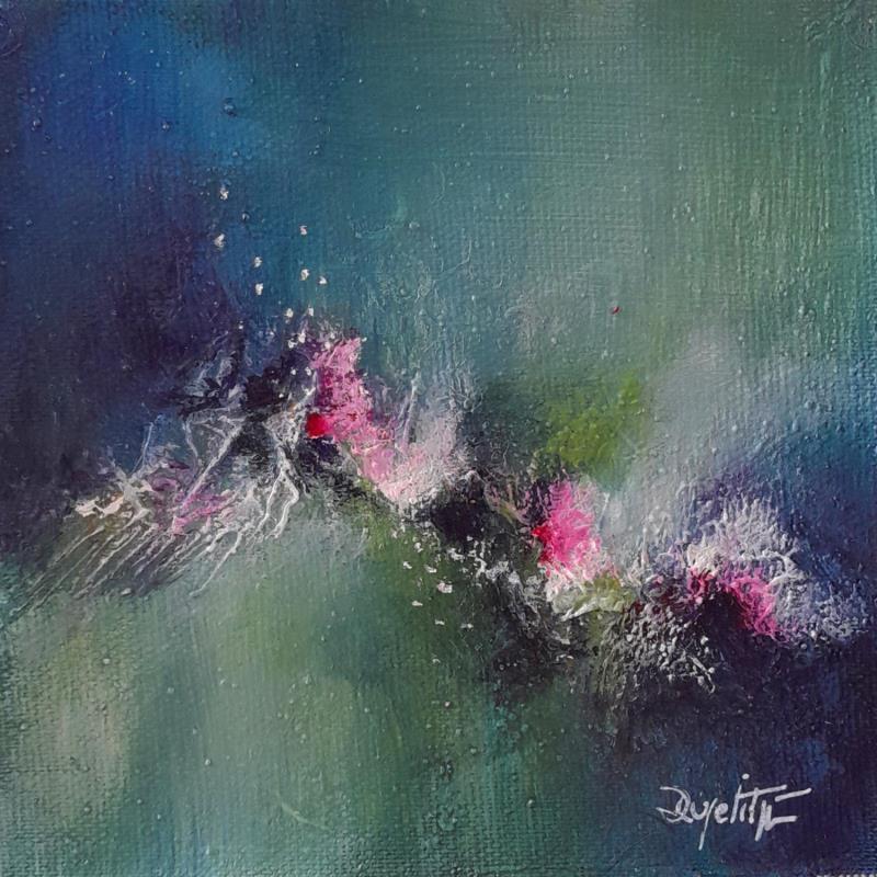 Painting Ce  petit rien by Dupetitpré Roselyne | Painting Abstract Acrylic Minimalist