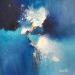 Painting Novembre au printemps by Dupetitpré Roselyne | Painting Abstract Minimalist Acrylic