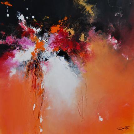 Painting Un immense bouleversement by Dupetitpré Roselyne | Painting Abstract Acrylic Minimalist