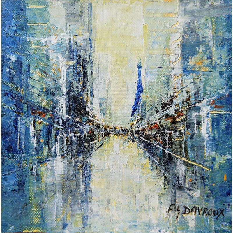 Painting #Paris 1 by Davroux Philippe  | Painting Raw art Oil Architecture
