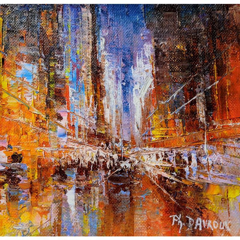 Painting #NY 4 by Davroux Philippe  | Painting Raw art Oil Architecture