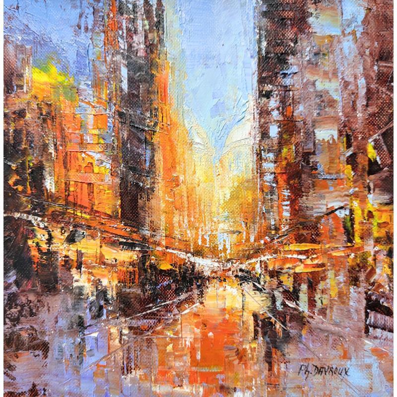Painting # NY 2 by Davroux Philippe  | Painting Raw art Architecture Oil
