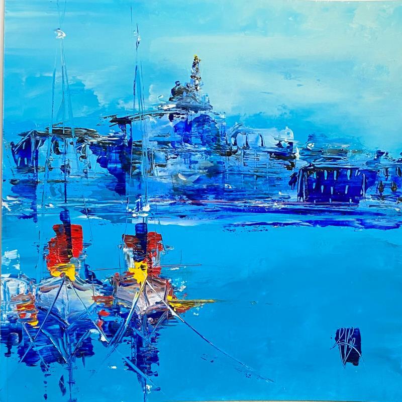 Painting Marseille  by Raffin Christian | Painting Figurative Oil Marine