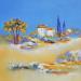 Peinture Un été en Provence par Gaultier Dominique | Tableau Figuratif Paysages Huile