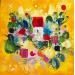 Painting Fête des citrons by Bastide d´Izard Armelle | Painting Abstract