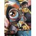 Peinture Dobby par Caizergues Noël  | Tableau Pop-art Icones Pop Acrylique Collage