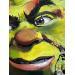 Peinture Shrek par Caizergues Noël  | Tableau Pop-art Icones Pop Acrylique Collage