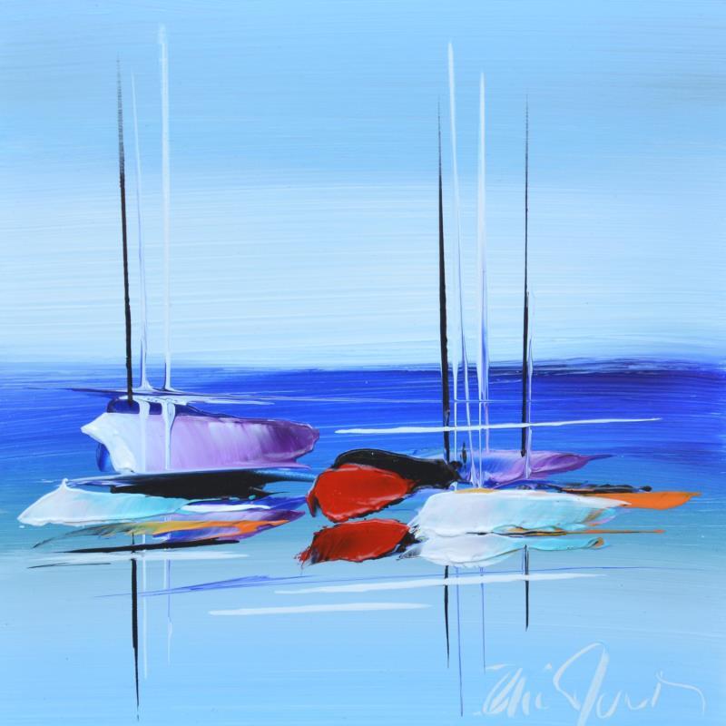 Painting BELLE MARINE by Munsch Eric | Painting Figurative Acrylic, Oil Marine, Pop icons
