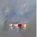 Painting Comme sortie du brouillard by Klein Bruno | Painting Figurative Marine Oil