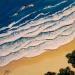 Gemälde LA REUNION  von Geiry | Gemälde Materialismus Landschaften Marine Natur Acryl Harz Pigmente Marmorpulver