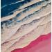 Gemälde TAHITI von Geiry | Gemälde Materialismus Landschaften Marine Natur Acryl Harz Pigmente Marmorpulver