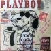 Painting Snoopy playboy by Kikayou | Painting Pop-art Pop icons Graffiti Acrylic Gluing