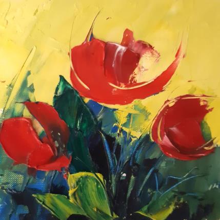 Painting MENTON by Laura Rose | Painting Figurative Oil Nature