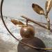 Sculpture Pomme d'Amour by Eres Nicolas | Sculpture Figurative Nature Metal