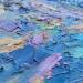 Gemälde Purple Fields von Petras Ivica | Gemälde Impressionismus Landschaften Öl