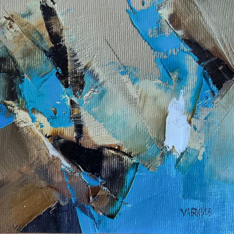 Painting A risky adventure by Virgis | Painting Abstract Minimalist Oil