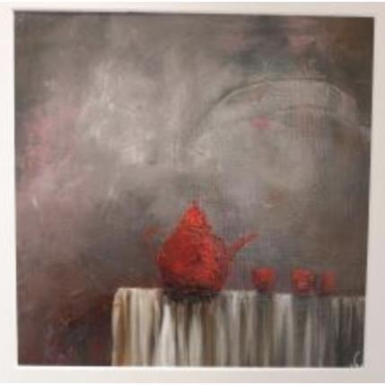 Painting Tea time  by Vinnie | Painting Figurative Oil