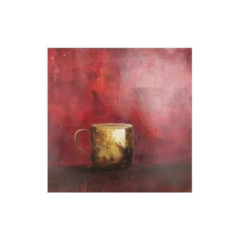 Peinture Tea or coffee ? par Mezan de Malartic Virginie | Tableau Figuratif Huile