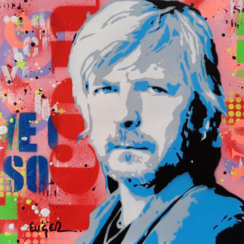 Painting MISTER RENAUD by Euger Philippe | Painting Pop-art Pop icons Acrylic